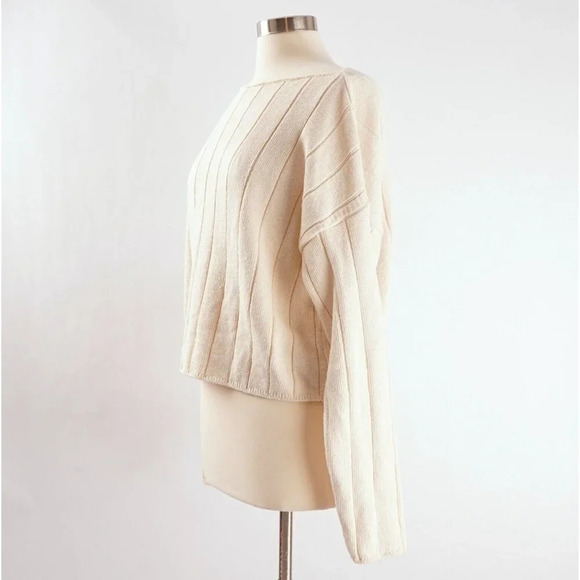 ASOS Boatneck Long Sleeve Ribbed Sweater - Picture 2 of 5